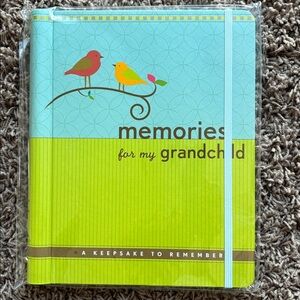 Keepsake Remember Memories for my Grandchild! Memory Book Guided Journal